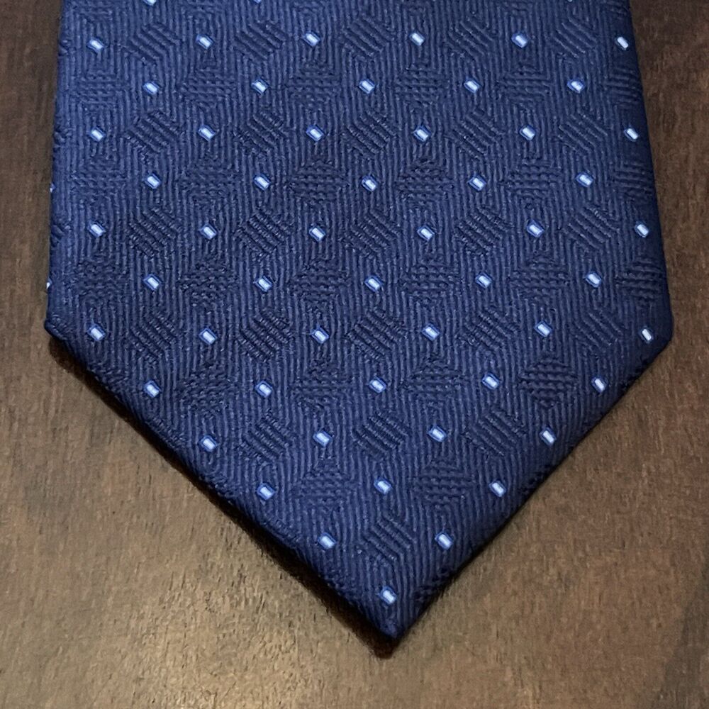 Primark Blue 100% Polyester Men’s Neck Tie Made In China